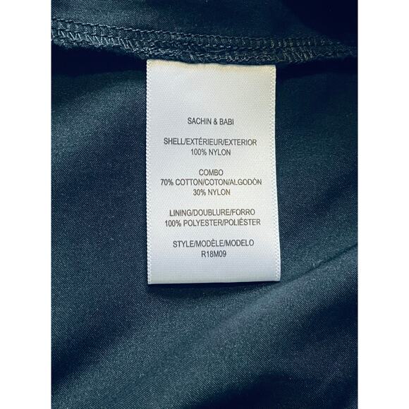 Sachin & Babi Embroidered Dark Floral Lace A-Line Skirt 10 whimsigoth romantic - Picture 9 of 9